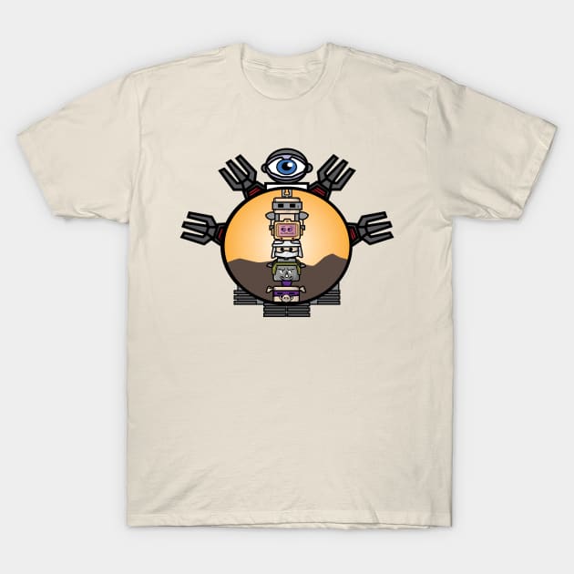 Dimension X Totem T-Shirt by DeepDiveThreads